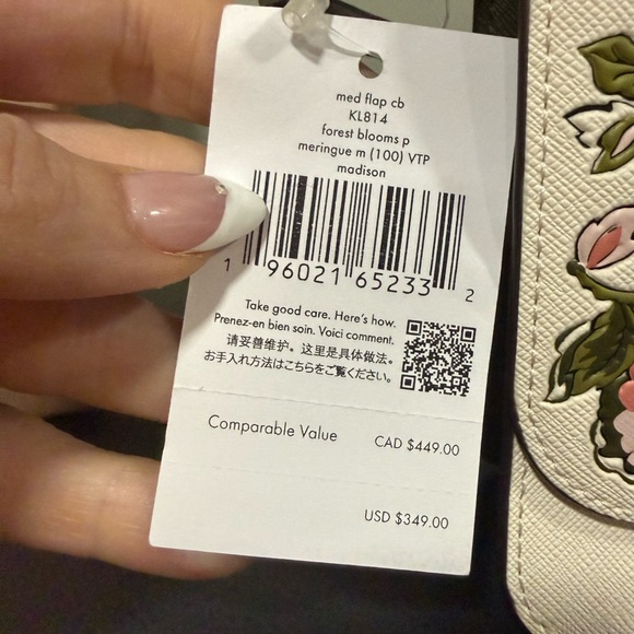 Kate Spade Madison Floral Medium Convertible Crossbody R$349 - Picture 6 of 13